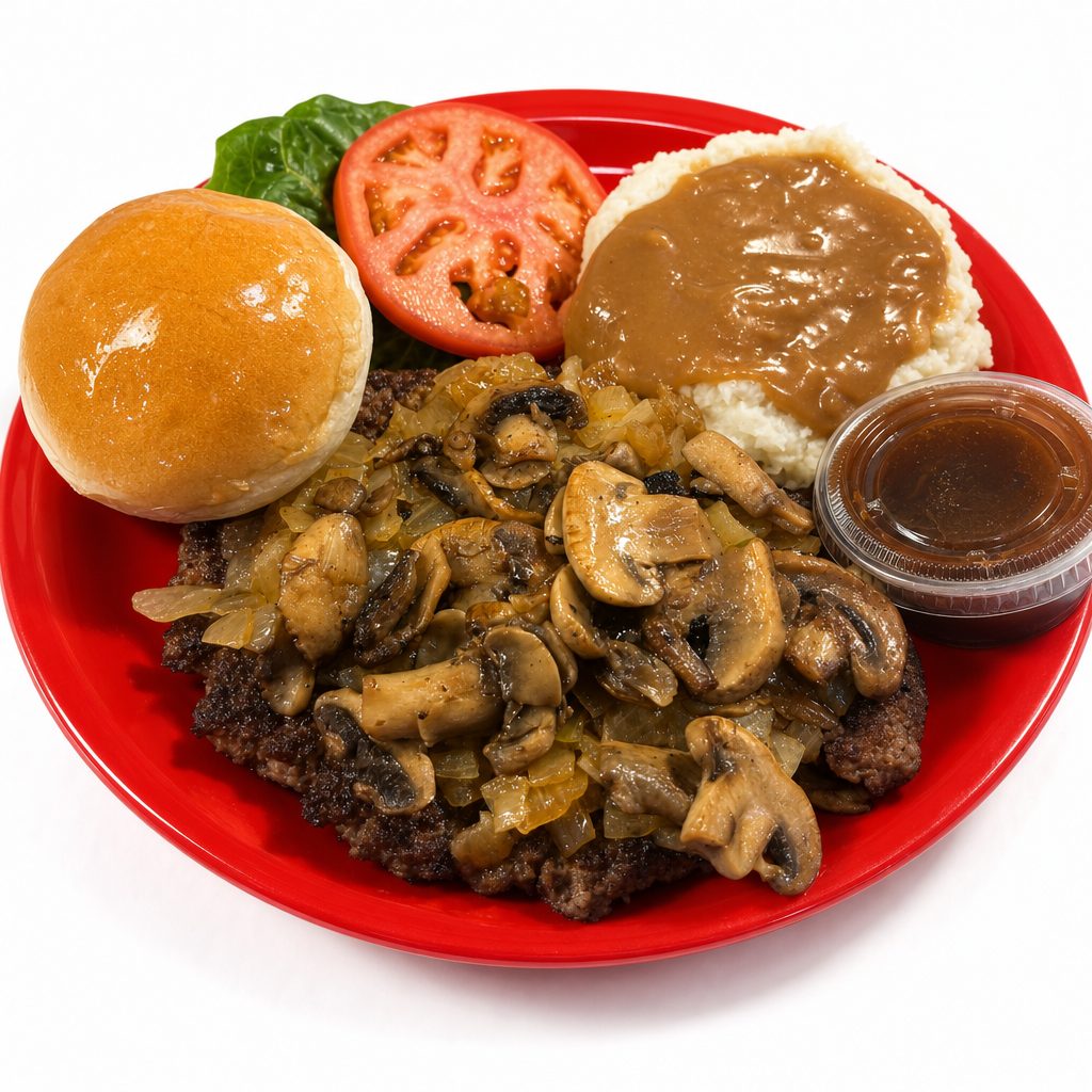 Samburger Steak Plate.