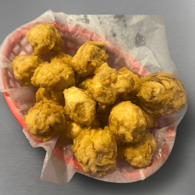 Fried Shrooms.